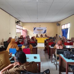 Sosialisasi Bantuan Operasional Satuan Pendidikan (BOSP) Korwil Larompong/Larompong Selatan dan Korwil Belopa, Senin 02 September 2024