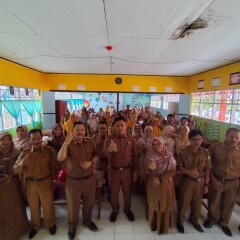 Sosialisasi Bantuan Operasional Satuan Pendidikan (BOSP) Korwil Bajo, Selasa, 03 September 2024