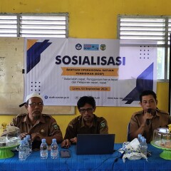 Sosialisasi Bantuan Operasional Satuan Pendidikan (BOSP) Korwil Suli, Selasa, 03 September 2024