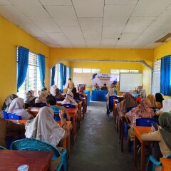 Sosialisasi Bantuan Operasional Satuan Pendidikan (BOSP) Korwil Suli, Selasa, 03 September 2024