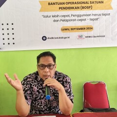 Sosialisasi Bantuan Operasional Satuan Pendidikan (BOSP) Wilayah Bastem-Bastem Utara, Kamis, 05 September 2024