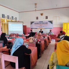 Sosialisasi Bantuan Operasional Satuan Pendidikan (BOSP) Korwil Ponrang, Jum'at, 06 September 2024