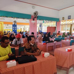 Sosialisasi Bantuan Operasional Satuan Pendidikan (BOSP) Korwil Ponrang, Jum'at, 06 September 2024