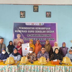 Peningkatan Kemampuan Numerasi Guru Sekolah Dasar se-Kabupaten Luwu Wilayah Korwil 1 Belopa Tahun 2024, Kamis 10 Oktober 2024 bertempat di SD Negeri 25 Radda Kec. Belopa