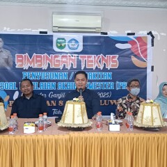 Bimbingan Teknis Perakitan/Penyusunan Soal Penilaian Akhir Semester (PAS) Semester Ganjil Tahun Pelajaran 2024/2025  Pembinaan SD Disdik Luwu