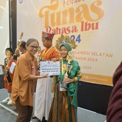 Festival Tunas Bahasa Ibu (FTBI) Tingkat SD dan SMP se-provinsi Sul-sel dan Sulbar