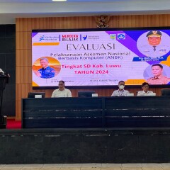 Evaluasi Pelaksanaan Asesmen Nasional Berbasis Komputer (ANBK) Tingkat SD Kabupaten Luwu Tahun 2024, Rabu, 13 November 2024