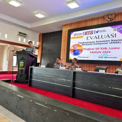 Evaluasi Pelaksanaan Asesmen Nasional Berbasis Komputer (ANBK) Tingkat SD Kabupaten Luwu Tahun 2024, Kamis, 14 November 2024