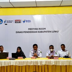 Bimbingan Teknis (BIMTEK) Terkait Tugas Pokok dan Fungsi (TUPOKSI) Plt. Kepala Sekolah Tingkat SD di Kabupaten Luwu, Rabu, 19 Februari 2025 bertempat di Meeting Room Disdik Luwu.