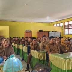 Pemanfaatan Digital tingkat SMP Sekabupaten Luwu di SMPN 1 Bua