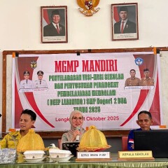 MGMP Mandiri jenjang SMP di SMPN 2 Bua
