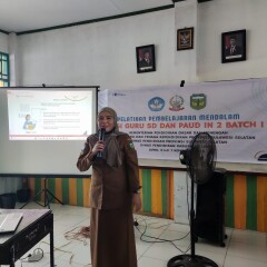 Pelaksaan Pelatihan Pembelajaran Mendalam Tahap IN2 Batch 1