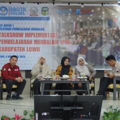 PELAKSANAAN TALKSHOW IN2 PELATIHAN PEMBELAJARAN MENDALAM BAGI KEPALA SEKOLAH DAN GURU BATCH 1