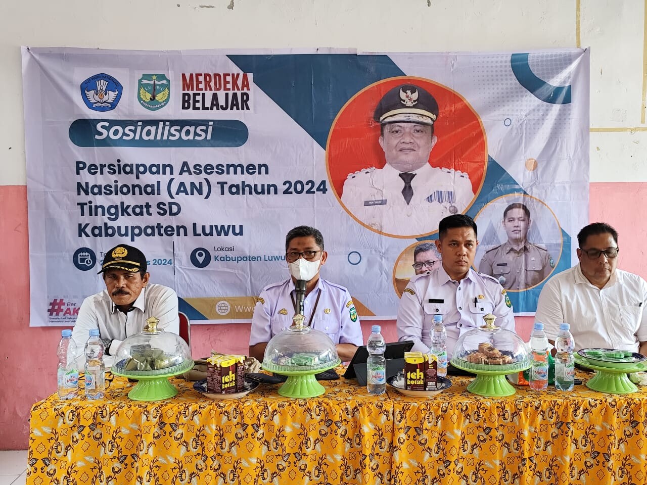 Dinas Pendidikan Kabupaten Luwu Sosialisasi Persiapan Asesmen Nasional (AN) Tahun 2024