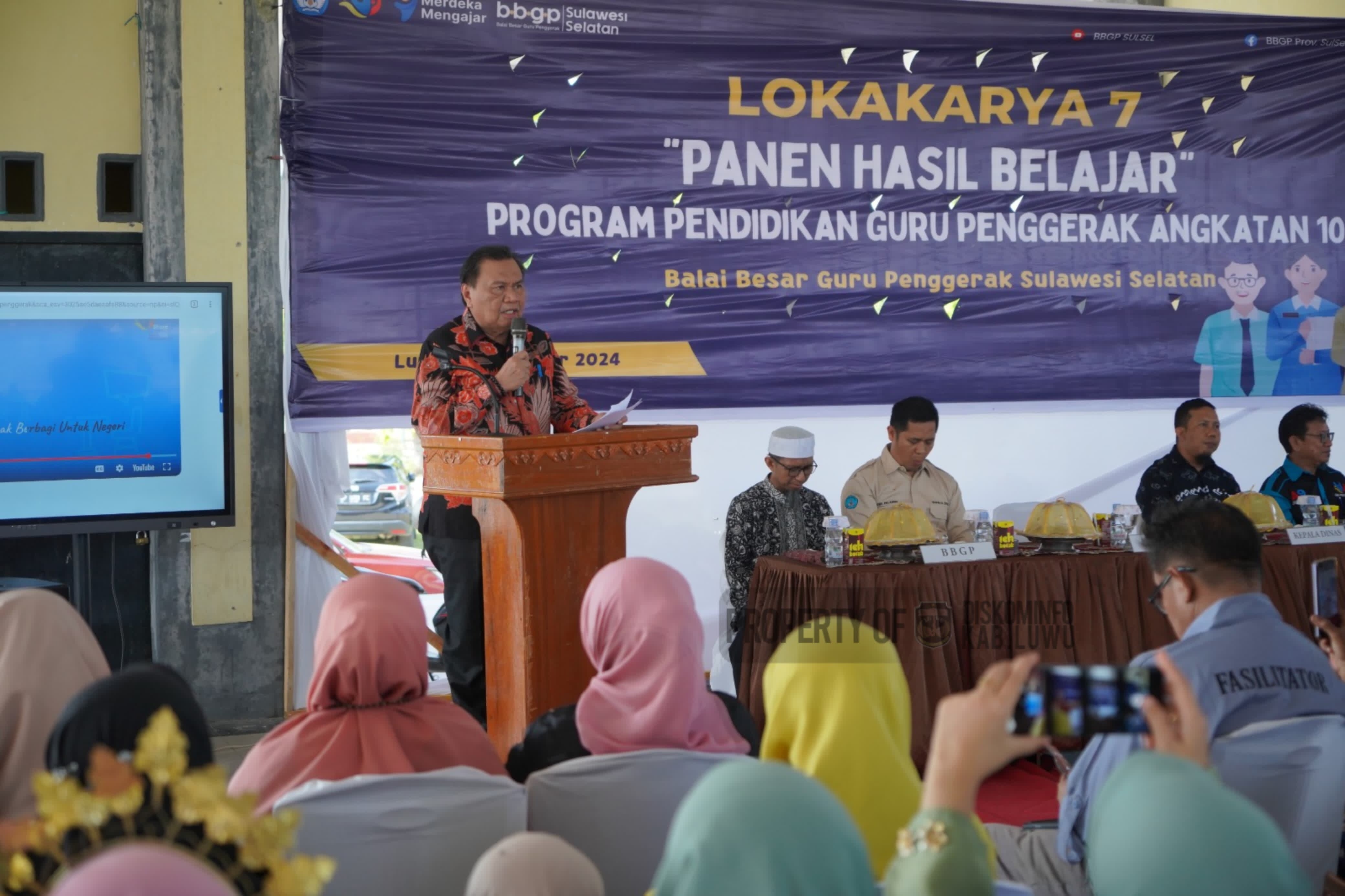 Sekda Luwu Buka Lokakarya 7 Program Pendidikan Guru Penggerak Angkatan 10