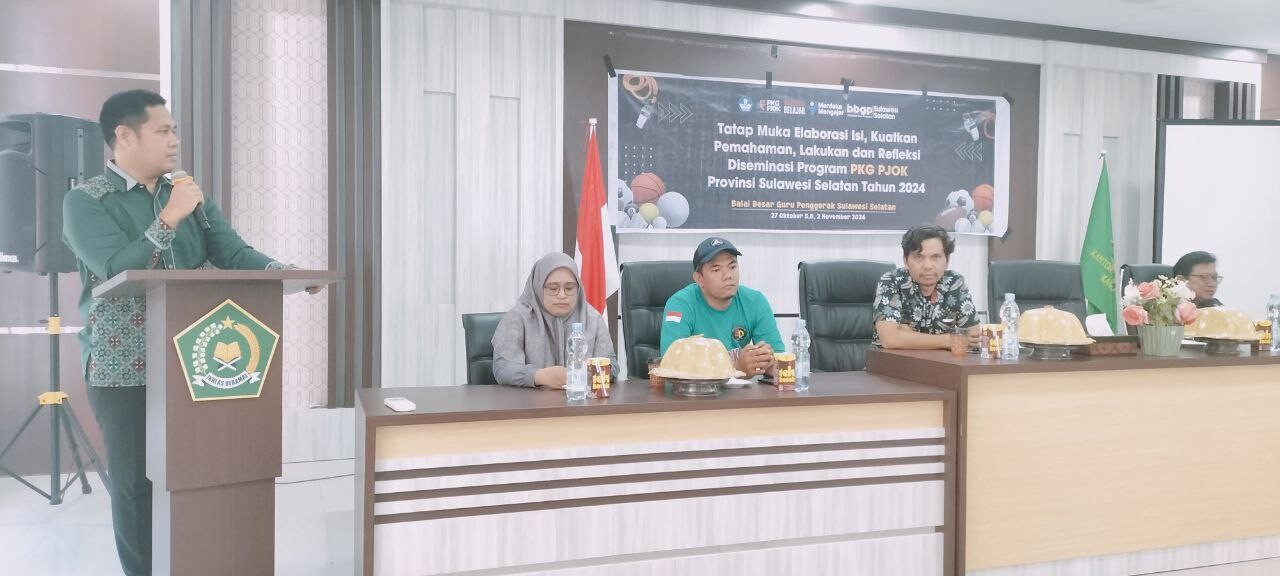 Dinas Pendidikan Luwu dan BBGP Sulsel Gelar Tatap Muka Penguatan PKG PJOK