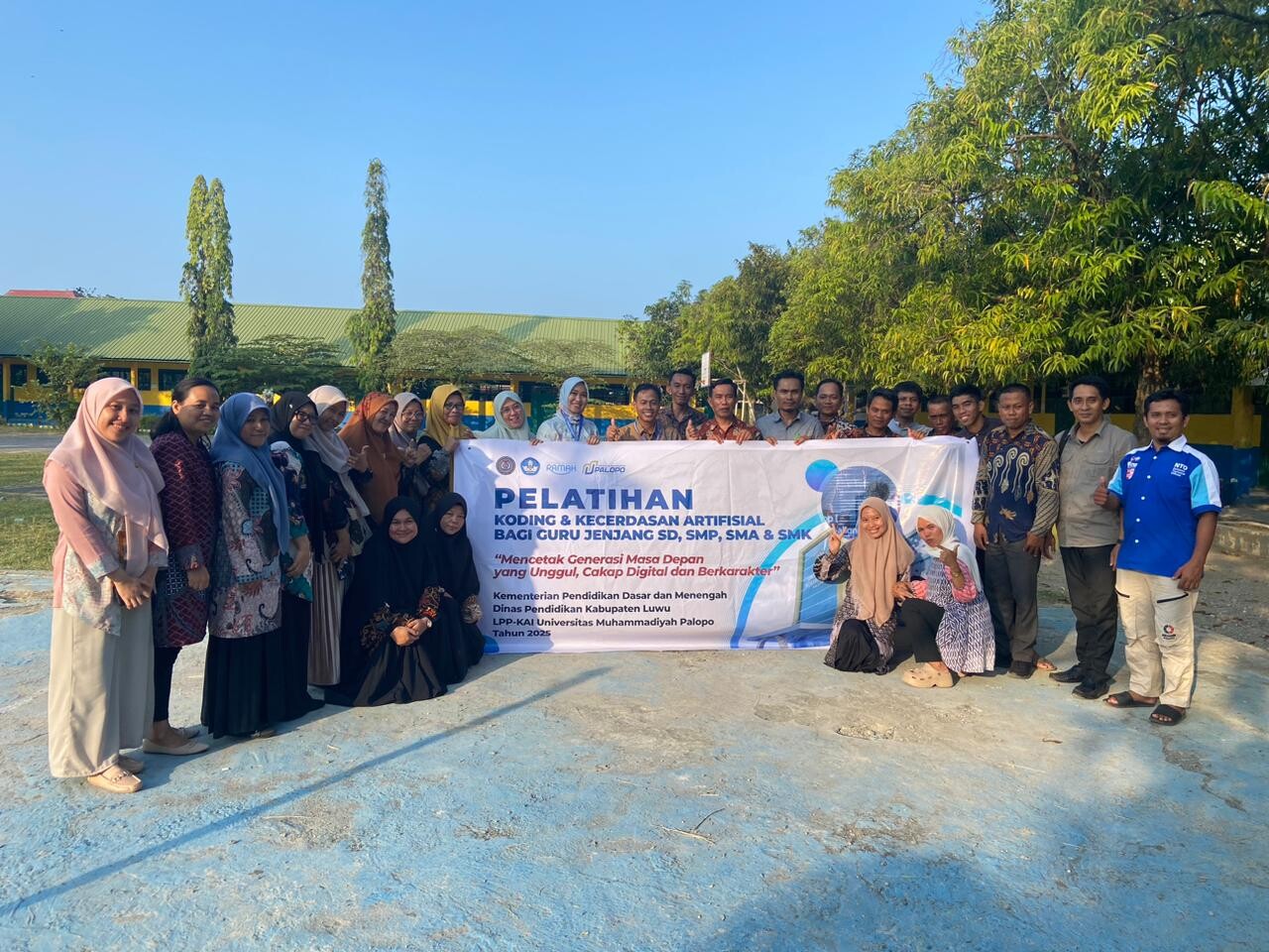 Pembukaan Pelatihan Kegiatan Koding dan Kecerdasan Artificial bagi guru Jenjang SD, SMP, SMA & SMK Kabupaten Luwu