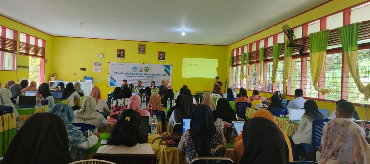 Pembukaan Pelatihan Pembelajaran Mendalam bagi guru dan kepala sekolah Jenjang  SD,  SMP dan SLB Batch 2