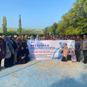 Pembukaan Pelatihan Kegiatan Koding dan Kecerdasan Artificial bagi guru Jenjang SD, SMP, SMA & SMK Kabupaten Luwu