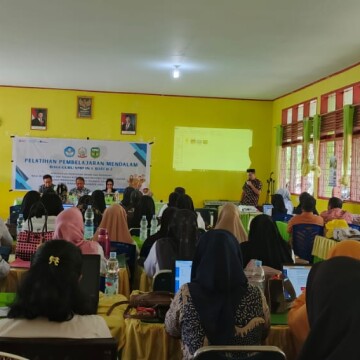 Pembukaan Pelatihan Pembelajaran Mendalam bagi guru dan kepala sekolah Jenjang  SD,  SMP dan SLB Batch 2